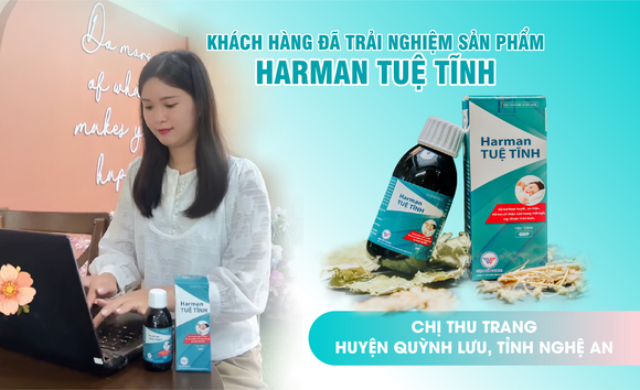 Chia sẻ của khách hàng Thu Trang sau khi dùng Harman Tuệ Tĩnh