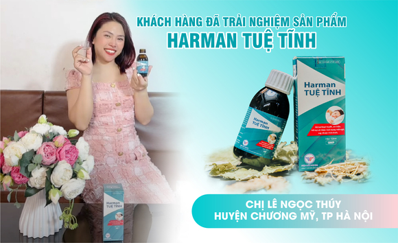 Cảm nhận của chị Ngọc Thúy về sản phẩm Harman Tuệ Tĩnh