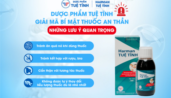 Dược phẩm Tuệ Tĩnh: Giải mã bí mật thuốc an thần và những lưu ý quan trọng! 