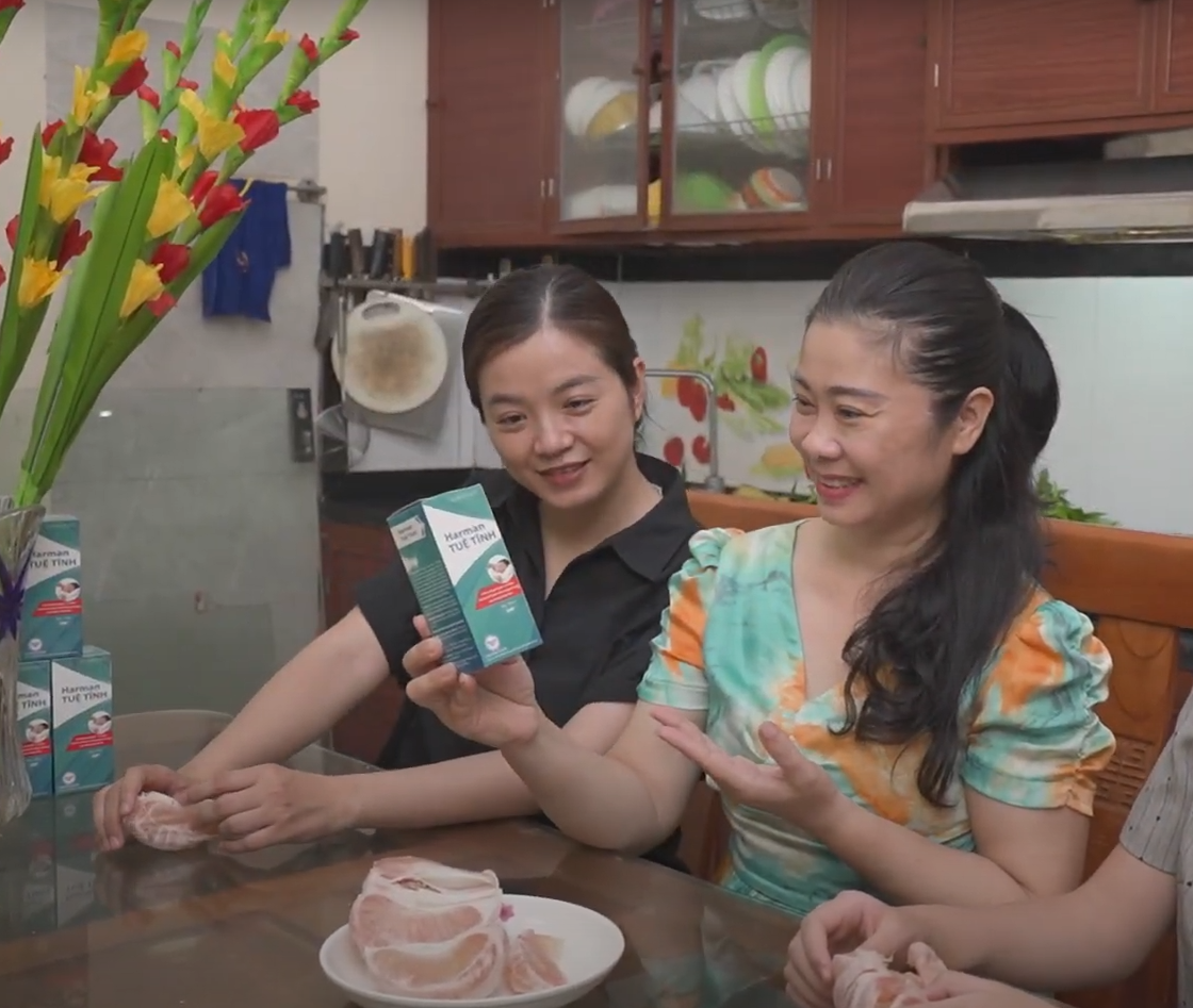 Cải thiện mất ngủ cùng siro thảo dược Harman Tuệ Tĩnh